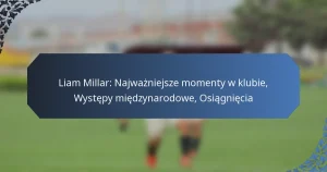 Liam Millar: Najważniejsze momenty w klubie, Występy międzynarodowe, Osiągnięcia
