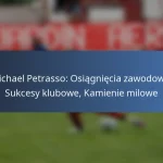 Michael Petrasso: Wkład międzynarodowy, Kluczowe występy, Dziedzictwo